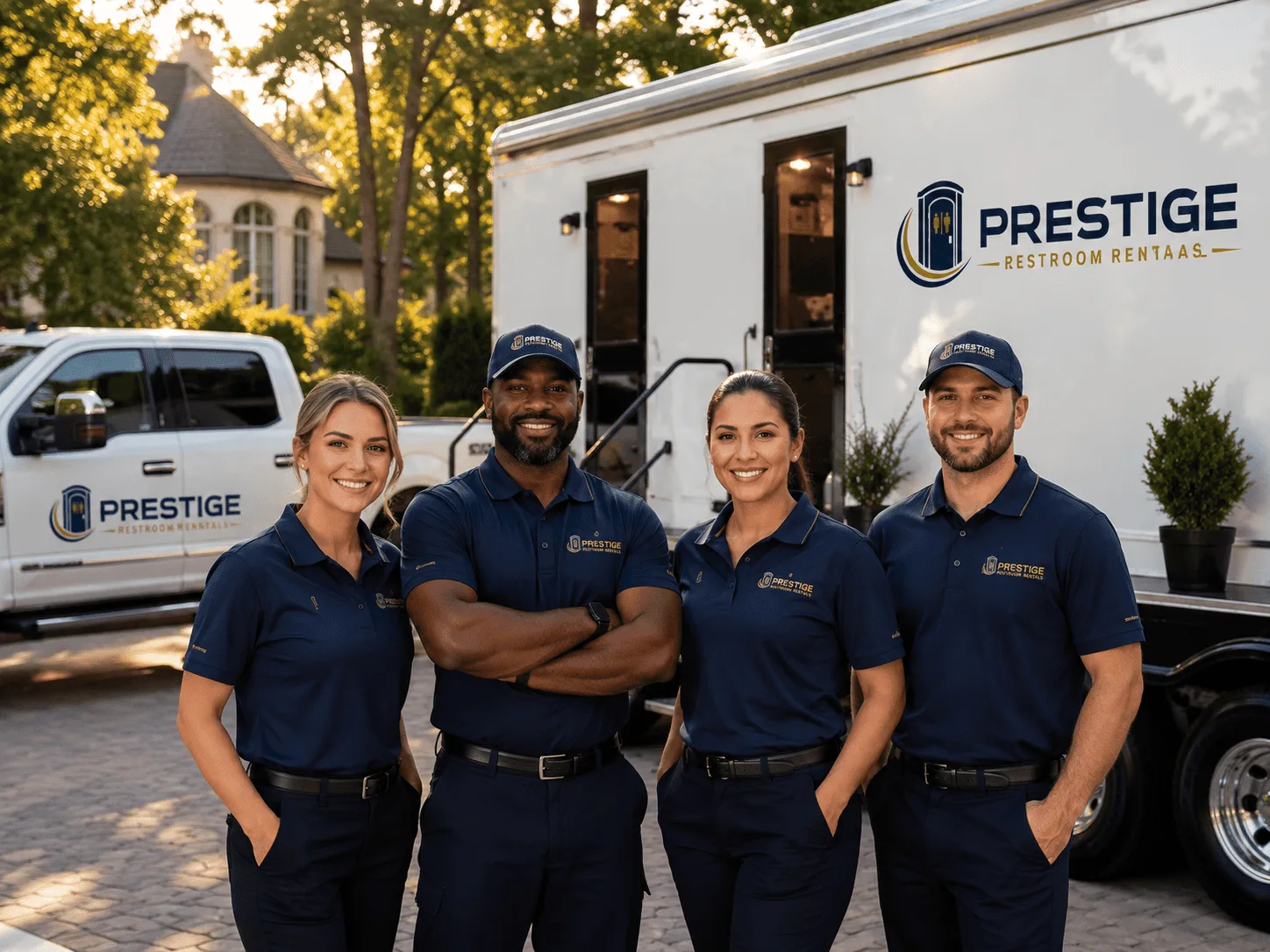 Trusted Luxury Portable Restrooms company in Weston, OH